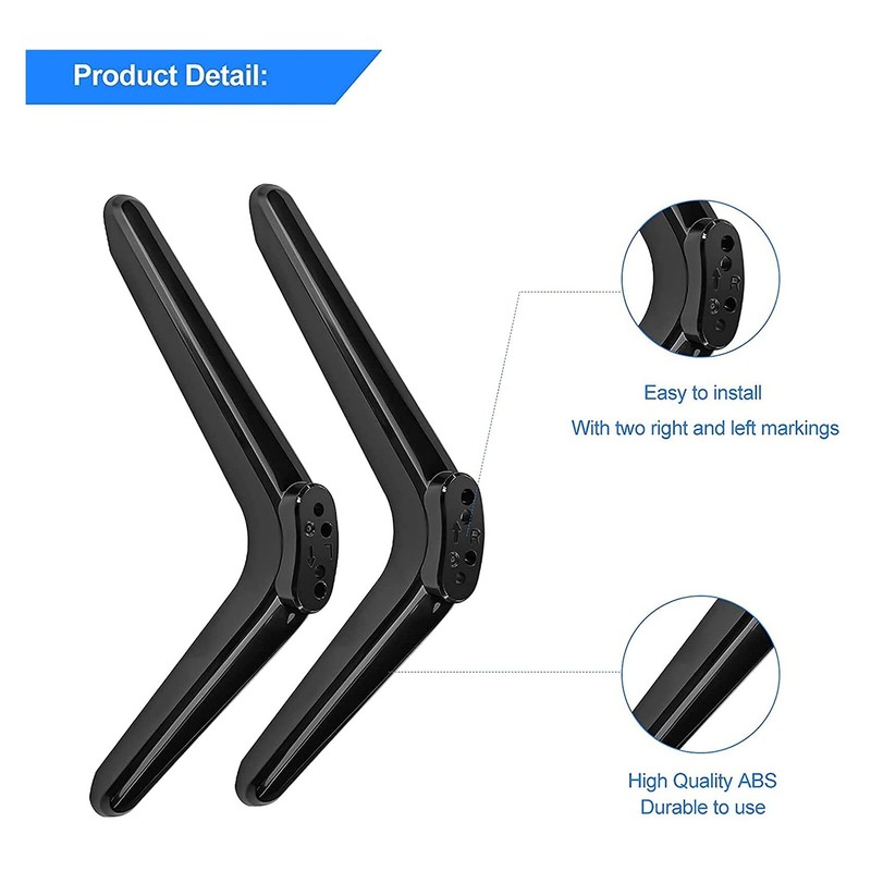 Smart TV Pedestal Foot TV Stand Compatible with 49" 50"