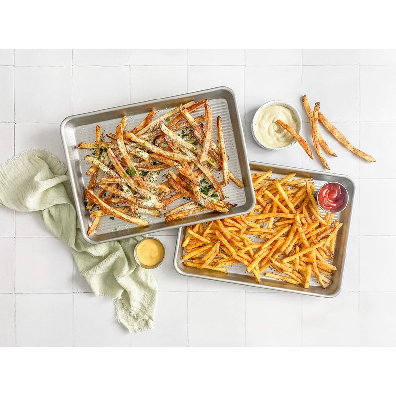 USA Pan Bakeware Nonstick Quarter Sheet Pan, Baking Sheet Aluminized