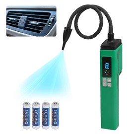 Refrigerant Leak Detector Digital Display HVAC Freon Leak Detector Battery Powered Halogen Gas Leak Detector with 3 Sensitivity Adjustments Air Conditioner Freon Sniffer for R134a R22 R1234