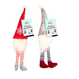 Hanging Gonk Gifts Plush 40cm Christmas Decorations Indoor Gnome Scandinavian Decor For Home Kitchen Farmhouse Santa Elf Table Ornaments Christmas Tree Hanging Decoration House Decor - Pack Of 2