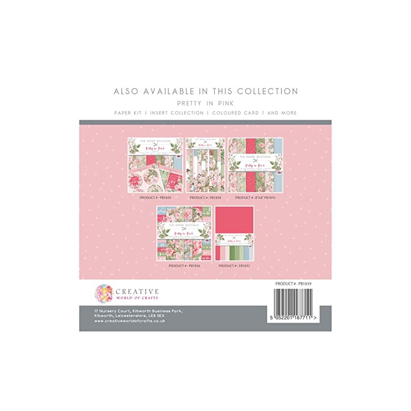 The Paper Boutique - Pretty in Pink - Paper Kit