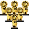 Loetere 6 Pcs Goat Trophy Award Funny Goat Office Awards