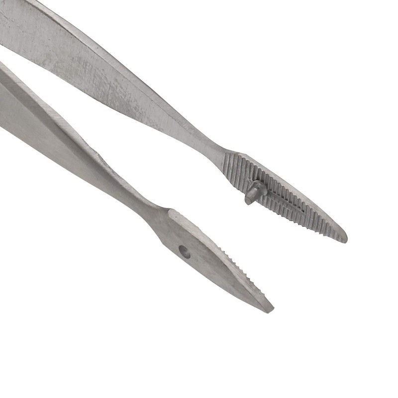 SURGICAL ONLINE Walter-CARMALT Splinter Forceps, Straight Stainless Steel 4.75"