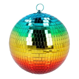 Boland - Disco Ball Shiny Diameter Approx. 20 cm Disco Fever Party Decoration Hanging Decoration for Party or New Year's Eve