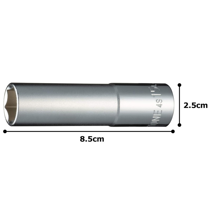 Tone Deep Socket (6 Angles) 4S-15L Insertion Angle 0.5 inch