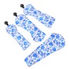 4PCS 1/3/5/UT PU Leather Waterproof Thicken Plush Golf Putter Head