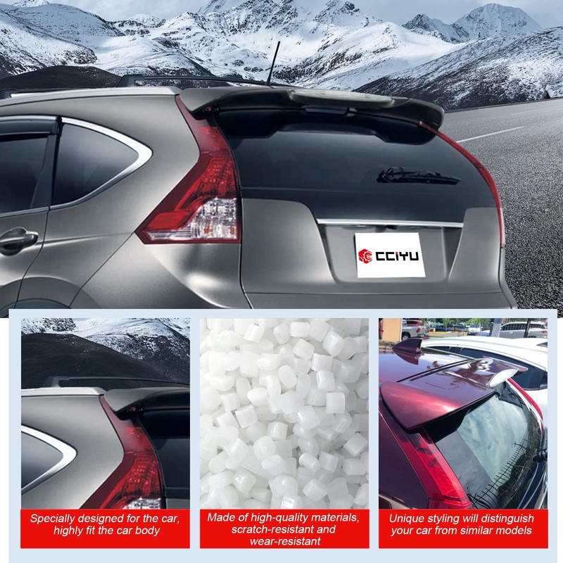 cciyu Rear Roof Spoiler Fits for 2012-2016 for Honda CRV