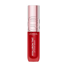 L'Oréal Paris Hyaluron Tint, Tinta en Sérum para Labios y Mejillas, Hidratación instantánea, Color Duradero y Sensación ligera, Multiusos, Tono 420 Le Rouge Paris