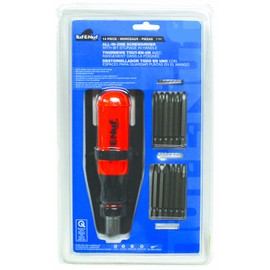 Task Tools 01892 Tuf-E-Nuf All-in-One Screwdriver, 14-Piece