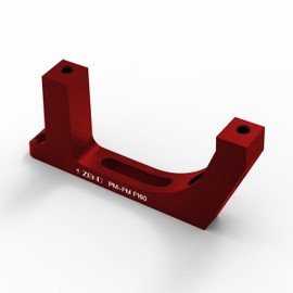 Zeno Rotor Adaptor – Postmount caliper to Flatmount fork with 160mm rotor (RD)