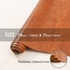 150cm x 140cm （59 x 54 Inch） Soft Leather Fabric