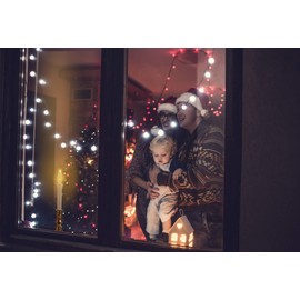 New Ideal Lights Dimmable Window Candle Electric with Multi Timer IR Controller, Sliver Metal Base Christmas Window Candles UL Listed 3 Set Packing 2 Extra Replacement Bulb