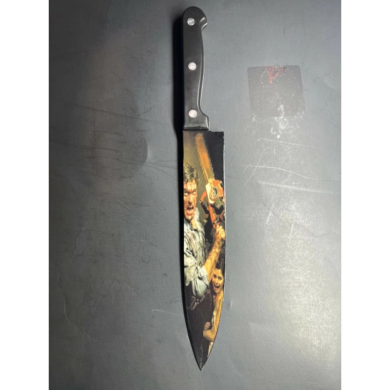Evil Dead 1981 Knife With Sublimated Stand