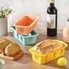 DAJLFA Silicone Bread Loaf Pan, 3 PCS Silicone Loaf Pans