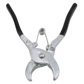 8" Spring Assist Hog Ring Pliers - Malleable Iron (Single Plier)