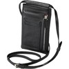 amidiio Men's Smartphone Pouch, Genuine Leather, Shoulder Bag, Coin Purse,