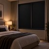 Blackout Window Film for Bedroom Privacy – Self-Adhesive Light Blocking