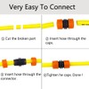 CL-Link 8 pcs Hose Connector Double Plug Hose Connector for