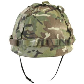 Kombat UK Kids M1 Helmet with Btp Cover - British Terrain Pattern, One Size