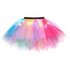 Sixexey Girls Light Up Tutu Skirt LED Rainbow Tulle Skirt