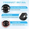 PATIKIL Tape Dispenser Core, Replacement Wheels and Core, Plastic Parts