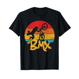 BMX Vintage Freestyle Bicicletta Bici Maglietta
