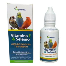 Vitamina E Y Selenio Vitamínico Aves De Compañía Y Exóticas