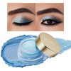 Oulac Blue Cream Eyeshadow also for Highlighter Large Capacity Highly