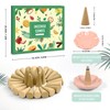 SCENTORINI Incense Cones Gift Set 120 Cones with Holder 8