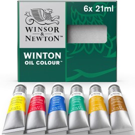 Winsor & Newton 1490617 Jgo.Oleo Winton P/Princ C/6 21Ml. 617