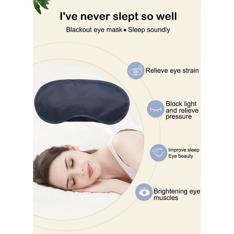 AKOAK 10 Pieces Game Party Sleep Travel Eye Mask, Lightweight