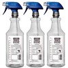 HARRIS Chemically Resistant Professional Empty Spray Bottles, 32oz (3-Pack), for