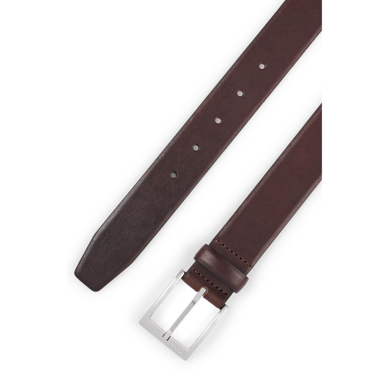 BOSS Men's Belt, Dark Brown203