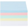 Luxpad A6 Lined Revision & Presentation Cards - Assorted Colours
