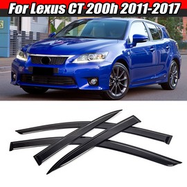 MAG For 2011-2017 LEXUS CT200H Rain Guard Window Visor Weather Shield Vent Deflector