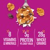 Kellogg’s Raisin Bran Breakfast Cereal, High Fiber, 28g Whole Grain,