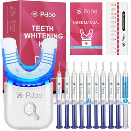 Teeth Whitening Kit for Sensitive TeethTry This Teeth - LED Light Tray, 10x Whitening Gel Pens Pain-Free, Enamel-Safe Formula - Achieve 1-9 Shades Brighter Smile in 1-2 Weeks