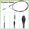 ZAMDOE 105-1844 Traction Control Cable for Toro 22'' Rear Drive