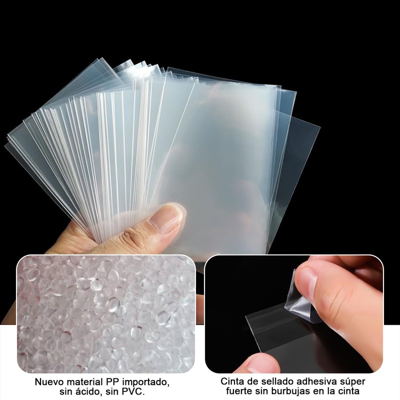 Paquete de 800 Card Sleeve, Fundas para Cartas PKM, Protector