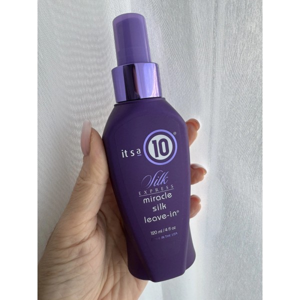 It's a 10, Silk Express Miracle Silk Leave In 4