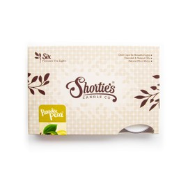 Paradise Pear Premium Tealight Candles - 6 White Highly Scented Tea Lights - Beautiful Candlelight - Made in The USA - Fruit & Berry Collection