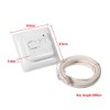 VOBOR Mechanical Room Thermostat, Heating Thermostat Room Floor, Mechanical Thermostat