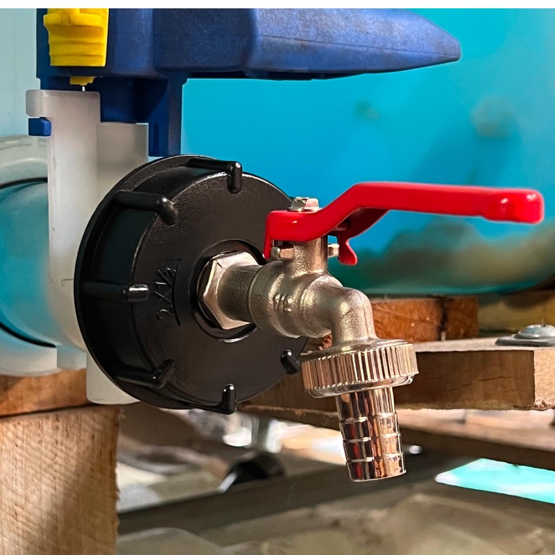 BOOPARTS - Adapter connection for IBC tank 2 inch (S60