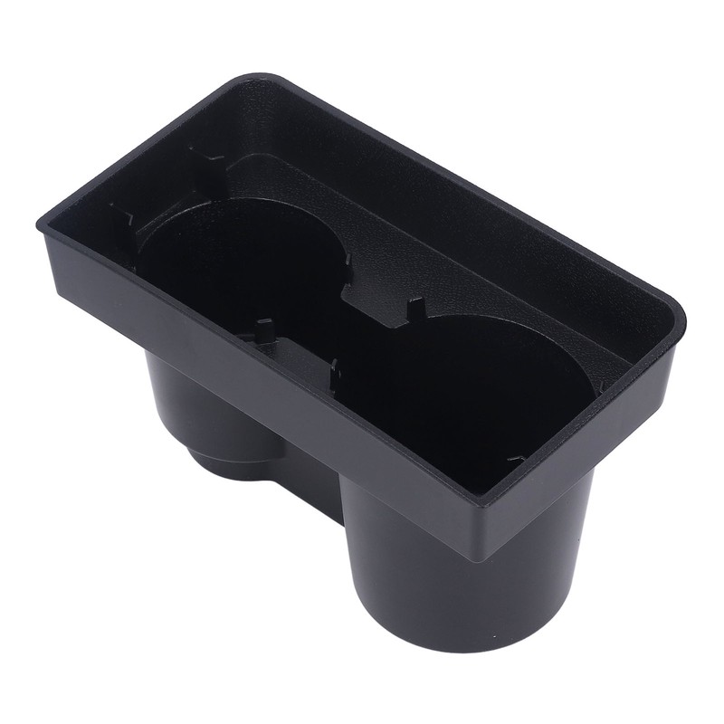 Center Console Cup Holder Insert Cell Phone Drinks Storage Box