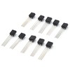 CYTGOUPER 200 Pieces Transistors Assortment Kit, 10 Values BC327‑BC558, NPN