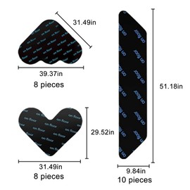 DKDDSSS Pack of 26 Carpet Stoppers, Non-Slip Mat for Carpet, Carpet Gripper, Non-Slip Mat, Non-Slip Mat for Carpet, Non-Slip Pads, Carpet Non-Slip Pads