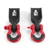 Dyno Racing Front Tow Hook Shackle Mount Kit Compatible with