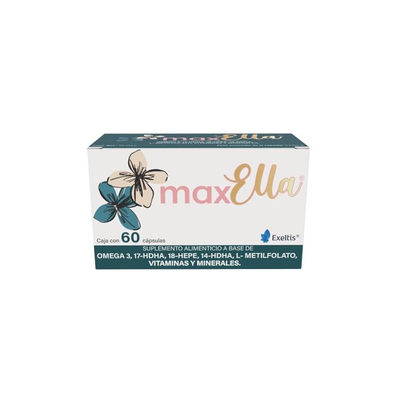 EXELTIS RETHINKING HEALTHCARE Maxella, Omega 3, 17-hdha, 18-hepe,14- . (60)