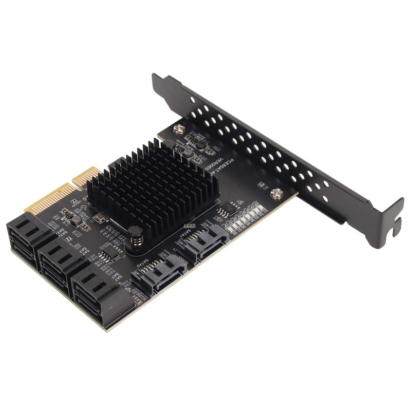 SATA Card 8 Port Support Hot Swappable Boot System Disk
