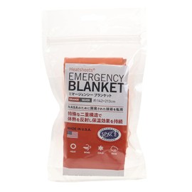 High MOUNT Emergency Blanket 22140E OG (Orange/FF/Men's, Lady's) Small
